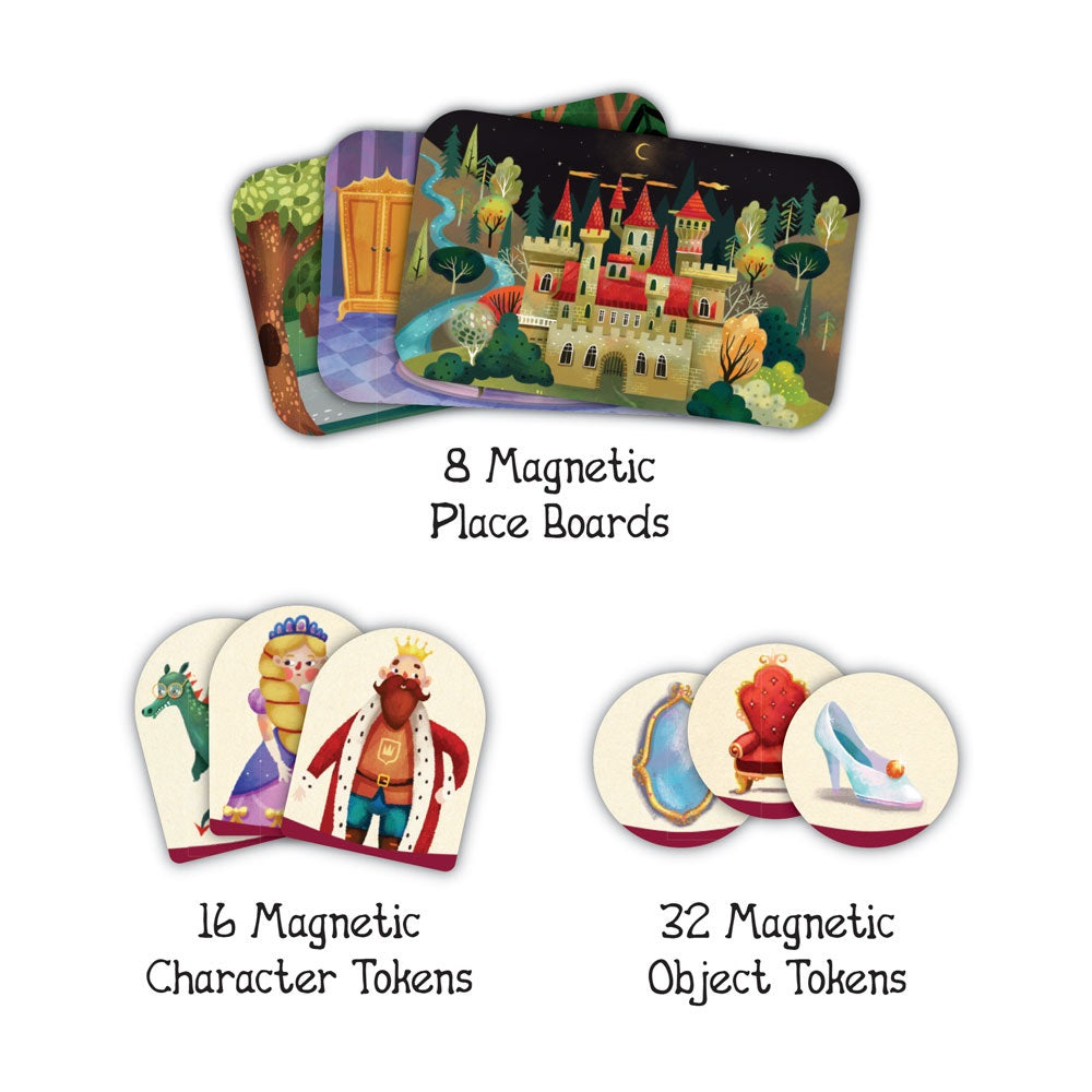 Svoora Μαγνητικό Βιβλίο Δημιουργίας Παραμυθιών My SvooryTales ‘Σε ένα μακρινό...