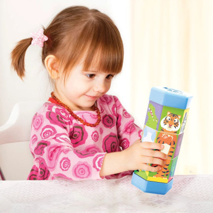 Quercetti Tubo Mix & Match Animals