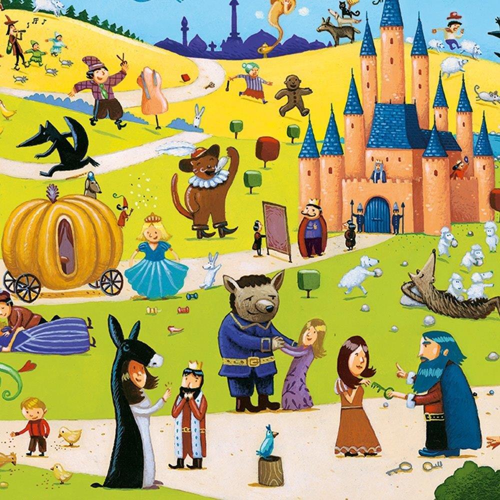 Djeco παζλ παρατήρησης 54 τεμ. ‘ Παραμύθια’