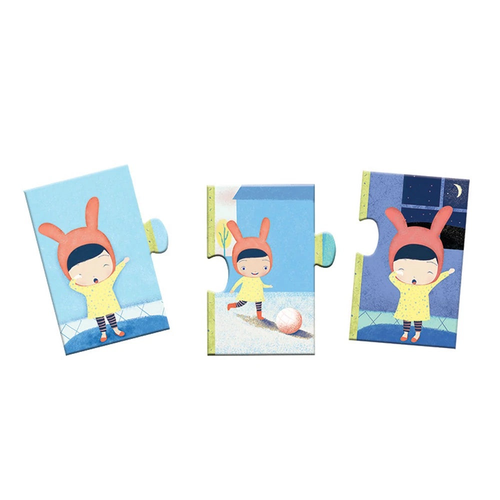 Djeco παζλ ‘ Η μέρα μου ‘ 10 τεμ. 72 εκ.