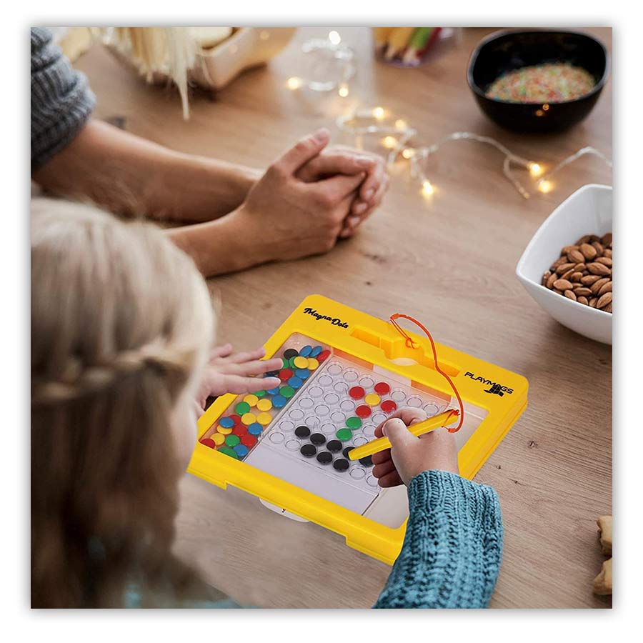 PLAYMAGS Magna Dots Magnetic Board Large