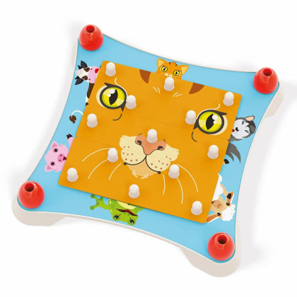 Quercetti Guess the Animal Faces Puzzle