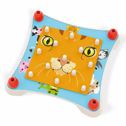 Quercetti Guess the Animal Faces Puzzle