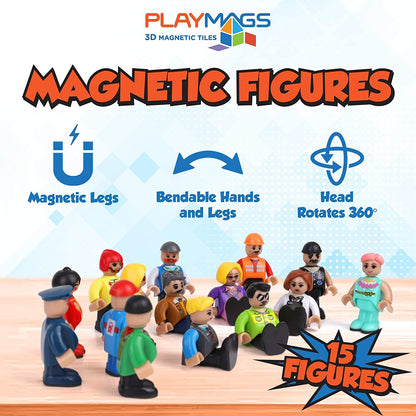 PLAYMAGS Magnetic Figures