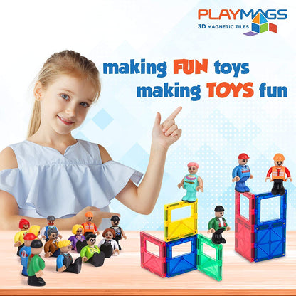 PLAYMAGS Magnetic Figures