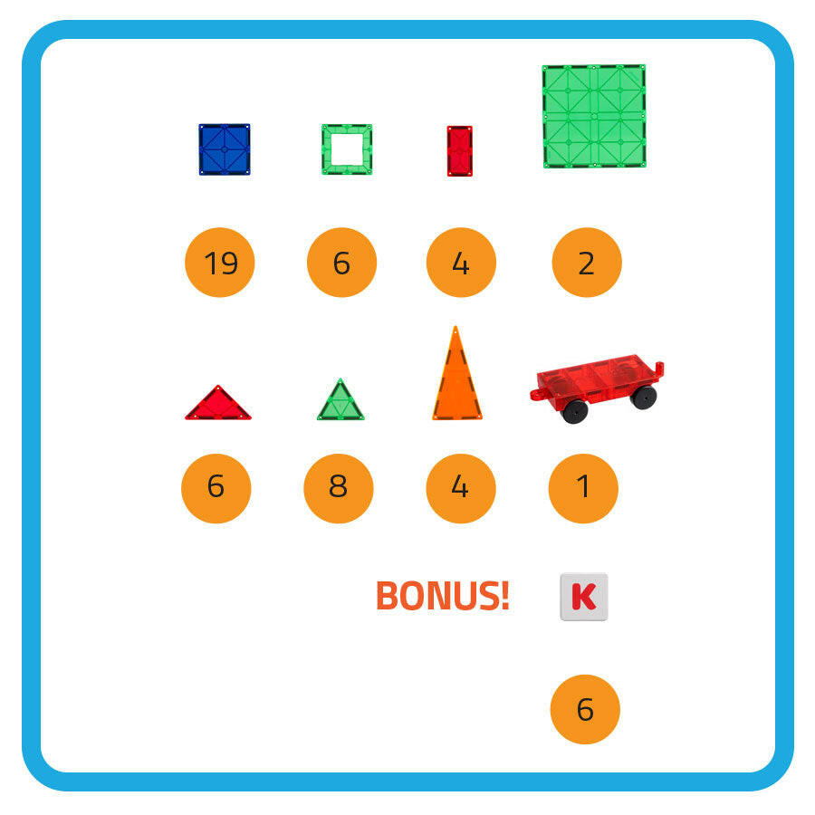 Σετ Playmags 50 κομμάτια