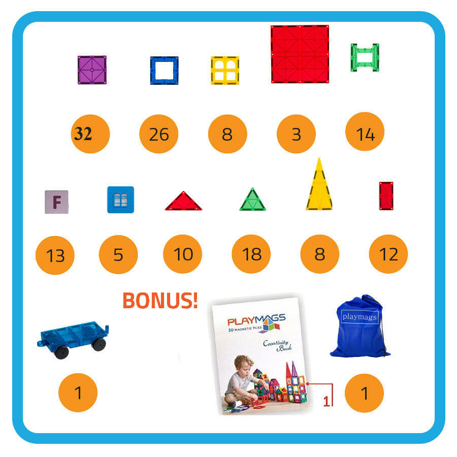 Σετ Playmags 150 κομμάτια