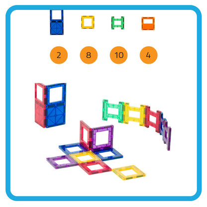 PLAYMAGS 24 Piece Add-On Set
