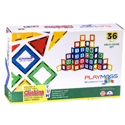 PLAYMAGS 36 Piece Educational Set